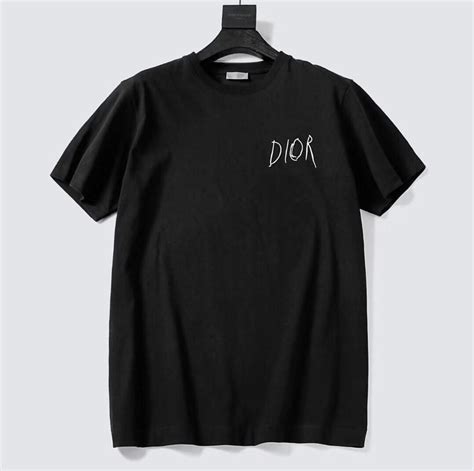 t-shirt dior and raymond pettibon embroidery|Dior .